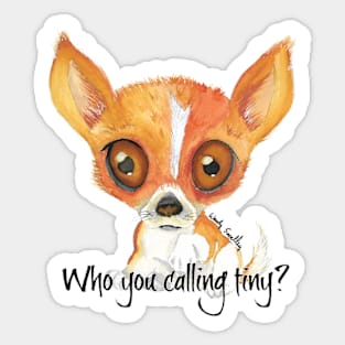 Chihuahua Puppy Sticker